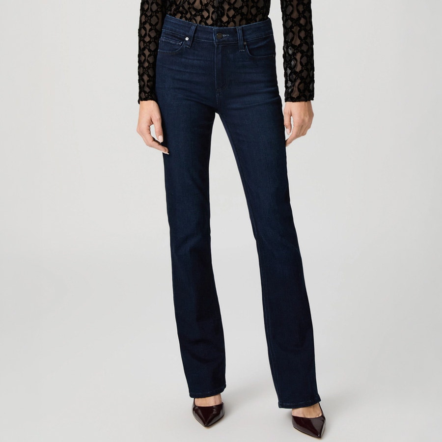 Paige Manhattan Bootcut Jeans In Kolbie Dark Wash Size 29